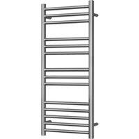 Towelrads Eversley Polished Stainless Towel Radiator - 1000 x 500mm