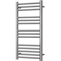 Towelrads Eversley Polished Stainless Towel Radiator - 1000 x 600mm