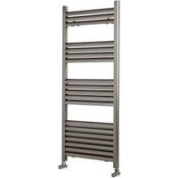 Towelrads Eton Brushed Aluminium Towel Radiator - 1000 x 500mm