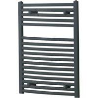 Towelrads Pisa Basalt Grey Towel Radiator - 1500 x 500mm