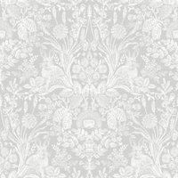 Holden Decor Harlen Grey Wallpaper - 10.05m x 53cm