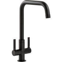 Abode Pico Quad Dual Lever Monobloc Tap - Matt Black