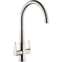 Abode Coniq R Monobloc Tap - Brushed Nickel