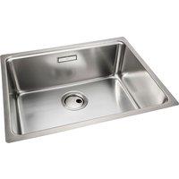 Abode System Sync 1 Bowl Undermount Sink & Accessories - Stainless Steel