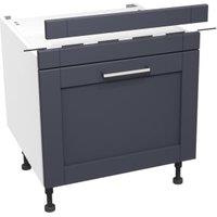 Wickes Ohio Navy Belfast Sink Base Unit - 600mm