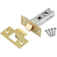 ERA Brass Bolt Through Tubular Door Latch - 64mm