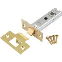 ERA Brass Bolt Through Tubular Door Latch - 76mm