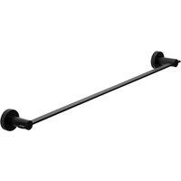 Croydex Flexi Fix Metra Towel Rail - Black