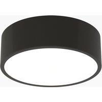 Sensio Zala Round Bathroom Ceiling Light - Black