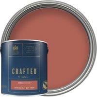 Crafted by Crown Flat Matt Emulsion Interior Paint - Ceramic Kiln - 2.5L