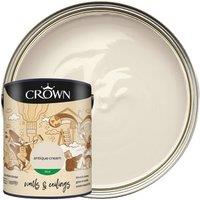 Crown Silk Emulsion Paint - Antique Cream - 5L