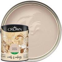 Crown Silk Emulsion Paint - Toasted Almond - 5L