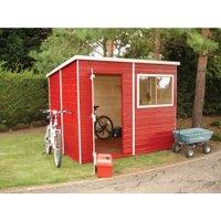 Shire Pent Tongue & Groove Shed - 8 x 6ft
