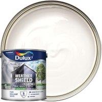 Dulux Weathershield Multi-Surface Paint - Pure Brilliant White - 2.5L