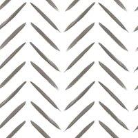 Holden Decor Chevron Brush Marks Black & White Wallpaper - 10.05m x 53cm