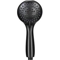 Croydex Nero 3 Function Shower Handset - Matt Black