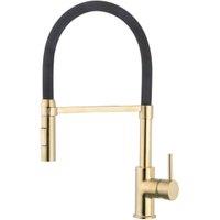 Wickes Faro Pull Out Tap - Brass