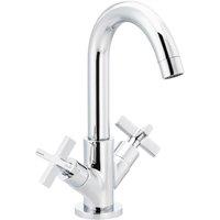 Abode Serenitie Deck Mounted Basin Mixer Tap - Chrome