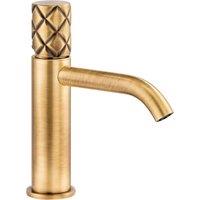 Abode Kite Basin Mixer Tap - Antique Brass