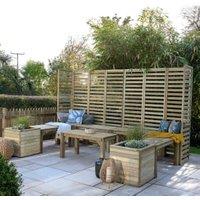 Forest Garden Modular Seating Option 4 - 3060 x 2030 x 1800mm