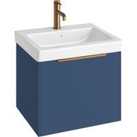 Abacus Concept Matt Blue S3 Vanity Unit & Basin - 550mm