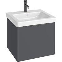 Abacus Concept Matt Grey S3 Vanity Unit & Basin - 600mm