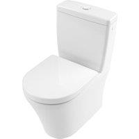 Abacus Concept Easy Clean Close Coupled Toilet Pan, Cistern & Seat