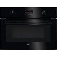AEG KMK565060B Series 8000 Convection Oven with Microwave - Black