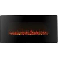 Focal Point Pasadena Black LED Electric Fire