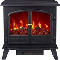 Focal Point Weybourne Black LED Electric Stove