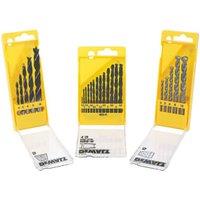 DEWALT DT71582-QZ 23 Piece Straight Shank Combination Drill Bit Set
