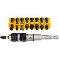 DEWALT DT70518T-QZ 10 Piece Hex Shank Mixed Impact Torsion Screwdriver Bit Set