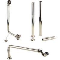 Nuie Roll Top Bath Exposed Waste Trap