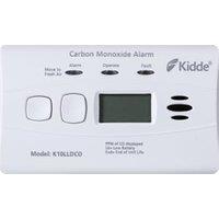 Kidde K10LLDCO Carbon Monoxide Alarm with 10 Year Sealed In Battery & LCD Display