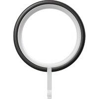 Rothley Matt Black Curtain Rings- Box of 10