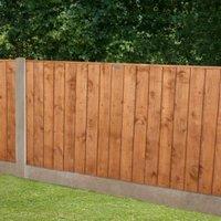 Forest Garden Dip Treated Closeboard Fence Panel - 6 x 3ft - Pack of 4