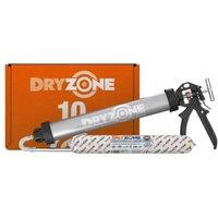 Dryzone Damp Proof Course Cream Foil Cartridge Kit - 600ml - Pack of 10