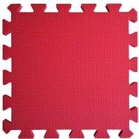 Warm Floor Red Interlocking Floor Tiles for Garden Buildings - 6 x 7ft