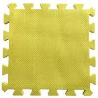 Warm Floor Yellow Interlocking Floor Tiles for Garden Buildings - 10 x 8ft
