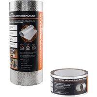 SuperFOIL Multi-Purpose Insulation & Foil Tape Set - 0.6 x 15m