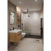 Corlea PVC Pergamon Marble Single Shower Panel - 2400 x 1000mm