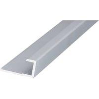 Corlea End Trim - Satin Aluminium