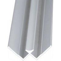 Corlea Internal Corner - Satin Aluminium