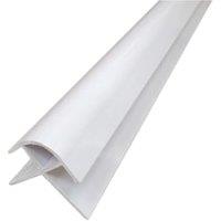 Corlea External Corner - White PVC