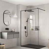 Wickes Boutique Porto Ivory Satin Ceramic Wall Tile - 600 x 300mm - Marble Effect