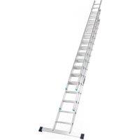 TB Davies Professional Triple Extension Ladder - Max Height 10.1m
