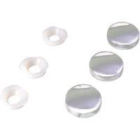 Wickes Screw Caps - Pack of 10