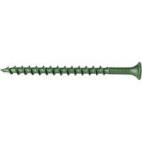 Wickes Exterior Grade Green Screws - 4 x 65mm - Pack of 50