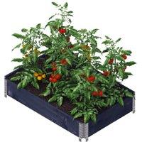 Upyard Large Eco Black Garden Box - 1200 x 800 x 195mm - 0.96m