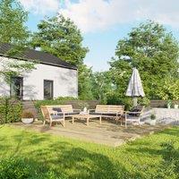 Powersheds Timber Decking Kit - No Handrails - 4.8 x 6m